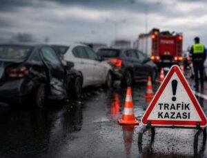 Başiskele’de D-130 Karayolu’nda Zincirleme Kaza