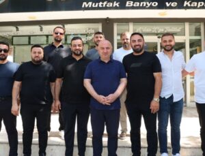 Başkan Bıyık’tan Lavina Tasarım ve Gayrimenkul’e Ziyaret