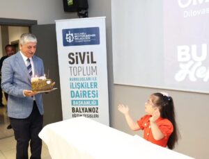 Başkan Ömeroğlu, Zeynep Azra’nın Doğum Günü Sevincini Paylaştı
