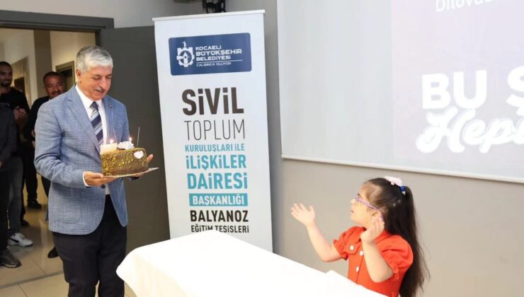 Başkan Ömeroğlu, Zeynep Azra’nın Doğum Günü Sevincini Paylaştı