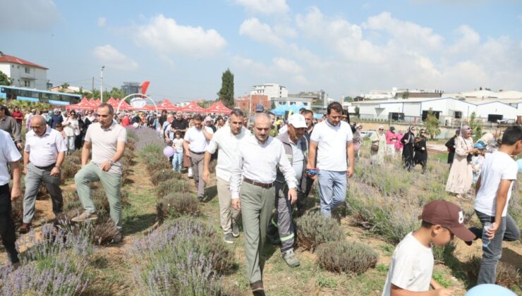 Çayırovalılar Lavanta Hasadı Şenliği’nde bir araya geldi