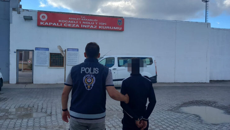 Firari Hükümlü Kocaeli’de Kıskıvrak Yakalandı