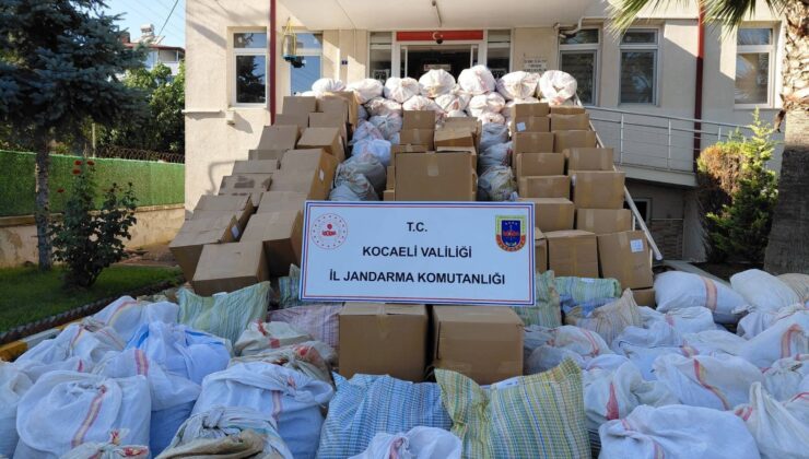 Gebze’de 5 Milyon TL Değerinde Kaçak Tütün Ele Geçirildi
