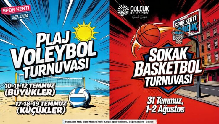 Gölcük’te Plaj Voleybolu Heyecanı Başlıyor