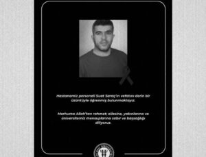 KOÜ personeli Suat Saraç hayatını kaybetti