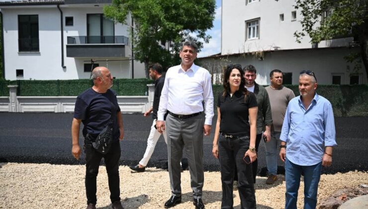 Kartepe’de Asfalt ve Parke Çalışmaları Hız Kesmeden Devam Ediyor