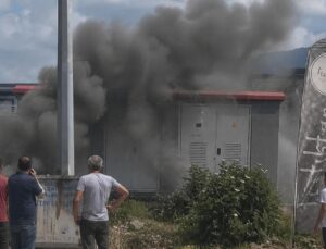 Kartepe’de Trafo Yangını! Mahalleyi Duman Kapladı