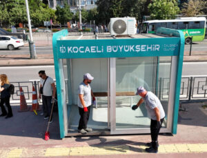 Kocaeli’de temiz durak, güvenli bekleyiş