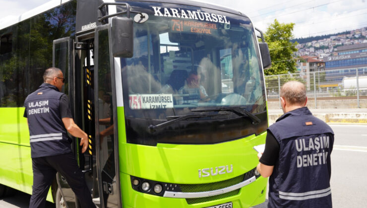 Özel halk otobüslerinde klima denetimleri aralıksız sürüyor