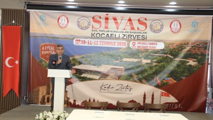 Sivas STK Başkanları Zirvesi Kocaeli’de Tamamlandı