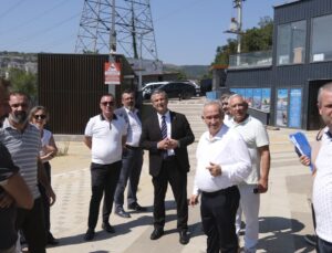 100. Yıl Parkı Bıçkıdere Göleti’nde Çalışmalar Hızlandı