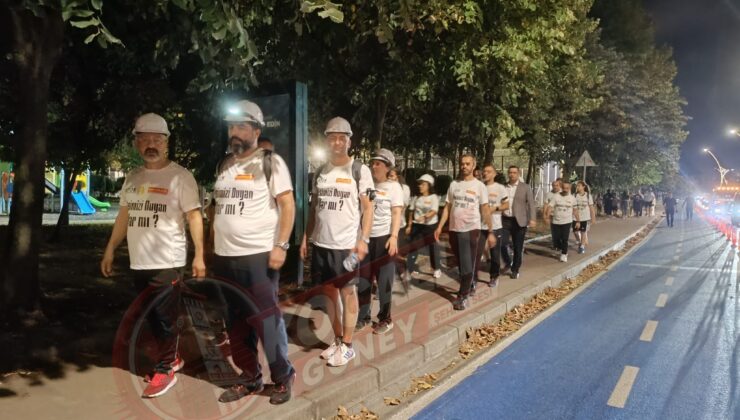 17 Ağustos İçin Anlamlı Yürüyüş: “Depremi Unutma, Unutturma”
