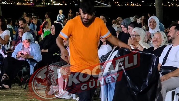Başiskele Sahili’nde Konsere Damga Vuran İsmi Belediye Personeli Oldu