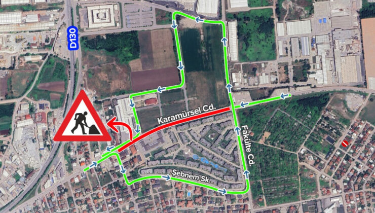 Başiskele’de O Cadde Trafiğe Kapanıyor