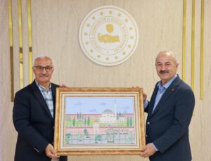 Başkan Büyükgöz’den Kaymakam Özyiğit’e Hayırlı Olsun Ziyareti