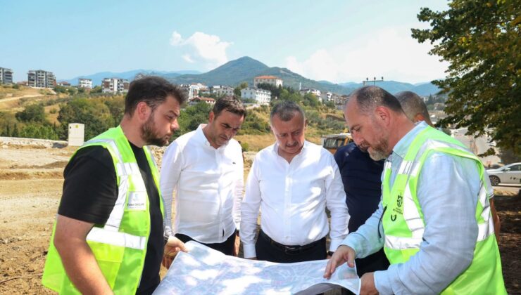 Büyükakın Ve Özlü’den Başiskele’de Ulaşım Yatırımlarına Yakın Takip
