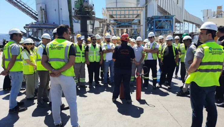 Büyükşehir İtfaiyesi’nden Sanayiye Acil Durum Eğitimi