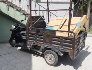 Cami Bahçesine Bırakılan Üç Tekerlekli Bisikletin Aküsü Çalındı