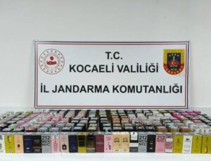 Dilovası’nda Kaçak Parfüm Operasyonu: 3,2 Milyon Liralık Ürüne El Konuldu