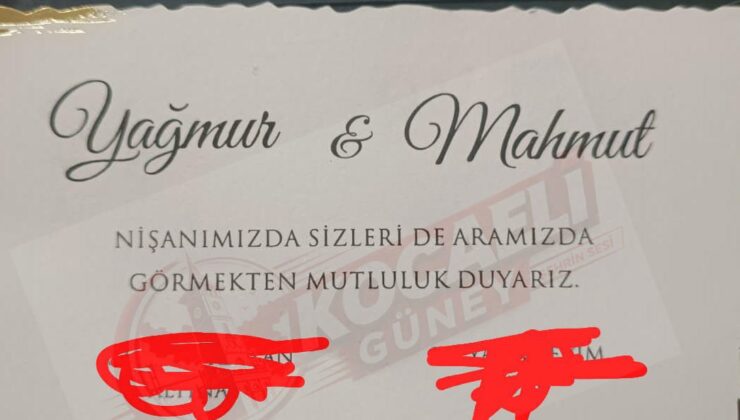 Düğün Davetiyesini Gören Bir Daha Baktı