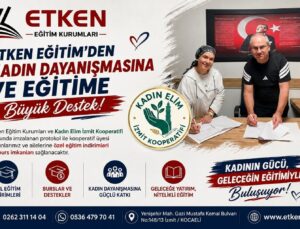 Etken Eğitim’den Kadın Dayanışmasına ve Eğitime Büyük Destek!