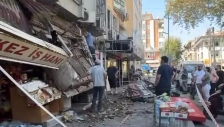 Gölcük’te Tadilat Sırasında Yıkım Paniği: Bir Kişi Mahsur Kaldı