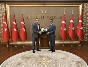 İl Jandarma Komutanı Murat Bozkurt’tan Vali Aktaş’a Veda Ziyareti