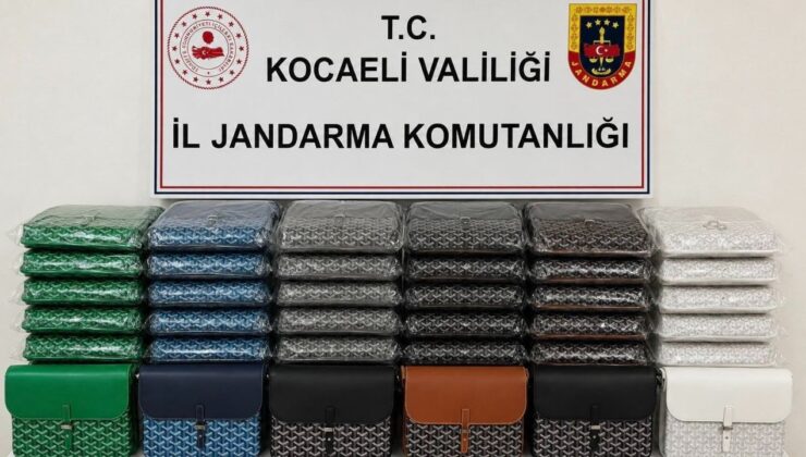 Jandarmadan Kaçakçılığa Geçit Yok: Dilovası’nda 5 Milyon Liralık Sahte Marka Çanta Ele Geçirildi