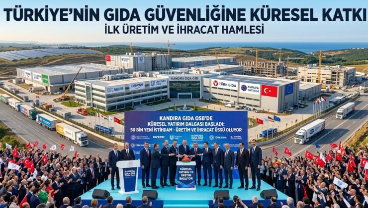 Kandıra Gıda OSB’de Küresel Yatırım Dalgası: Üretim ve İstihdam Üssü Oluyor!