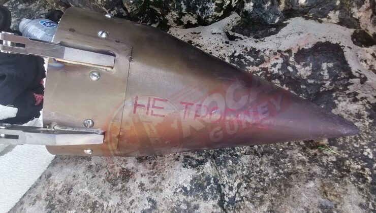 Kerpe’de Dalış Yapan Vatandaşın Karşısına Füze Başlığı Çıktı