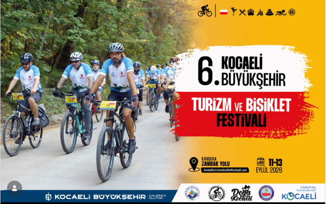 Kocaeli Turizm ve Bisiklet Festivali Başlıyor: Başvuru ve Program Detayları Belli Oldu!