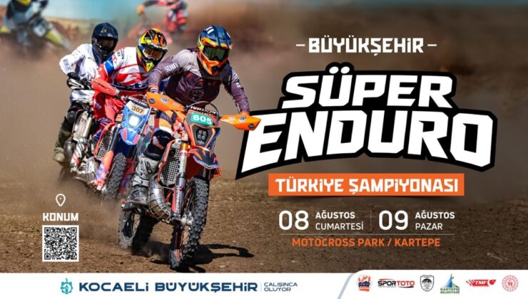 Kocaeli, Türkiye Süper Enduro Şampiyonası’na Ev Sahipliği Yapacak