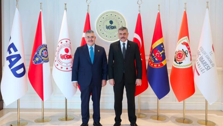 Veysel Tipioğlu’ndan Ankara’da Bakan Çiftçi’ye ziyaret