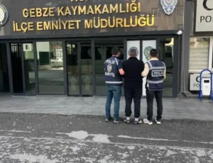 27 yıl hapis cezası bulunan hükümlü Gebze’de yakalandı!