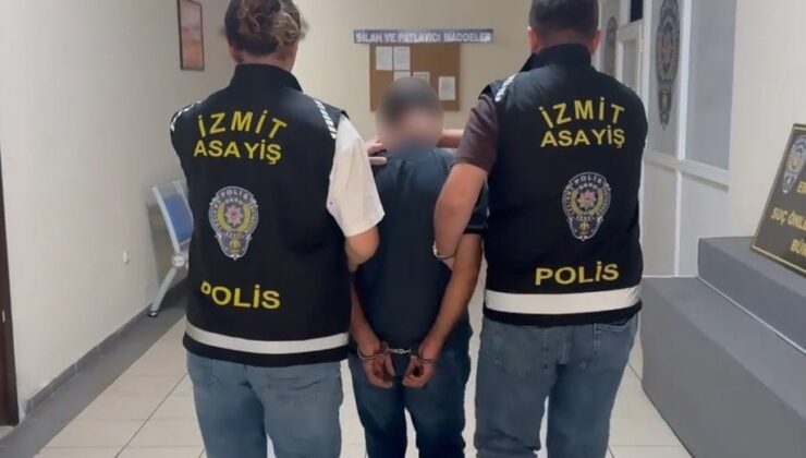 31 Yıl 4 Ay Hapis Cezası Bulunan Firari İzmit’te Yakalandı