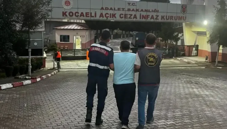 8 yıl 4 ay hapis cezasıyla aranan şahıs Dilovası’nda yakalandı