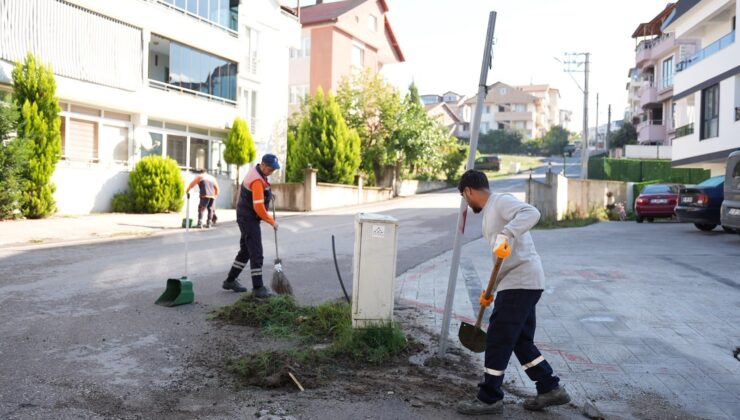 Başiskele’de Mahalleler Tek Tek Temizleniyor