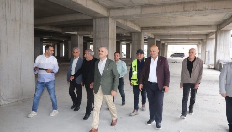 Başkan Çiftçi, Hastane İnşaatını Yerinde İnceledi