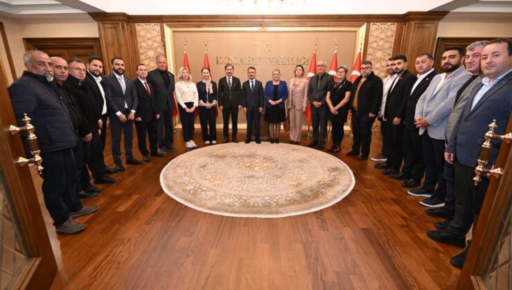 CHP Kocaeli İl Yönetiminden Vali Aktaş’a Ziyaret