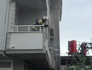 Darıca’da Apartman Dairesinde Yangın Çıktı