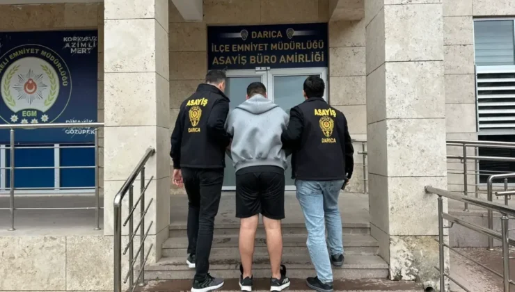 Darıca’da silahlı tehdit şüphelisi kıs kıvrak yakalandı