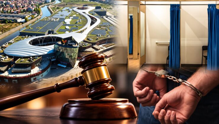 Deneme kabinindeki kadını görüntülemişti: Cezası belli oldu