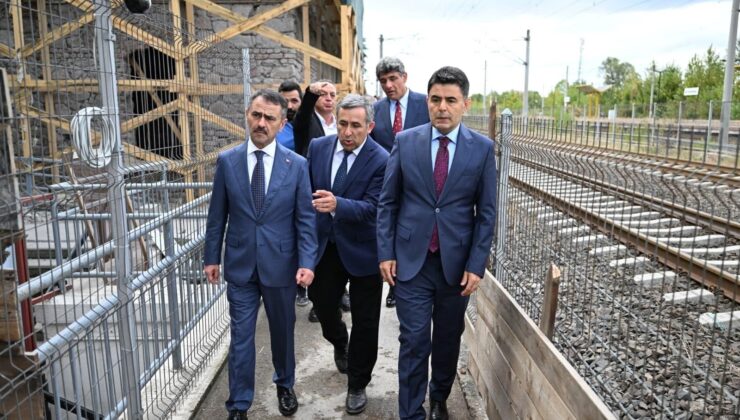 Derbent Tren Garı’nda restorasyon mesaisi: Bakan Yardımcısı Boyraz çalışmaları inceledi