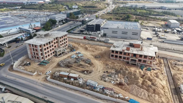 Doğa Madencilik Meslek Lisesi’nde kaba inşaat tamamlandı