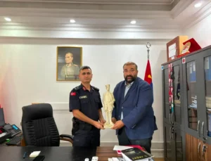 Emniyet Müdürü ve Bölük Komutanı göreve başladı