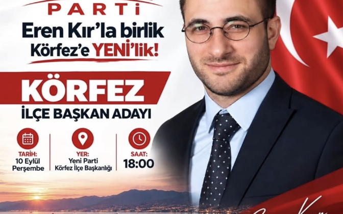 Eren Kır’dan Körfez’de başkanlık hamlesi: Adaylığını açıkladı