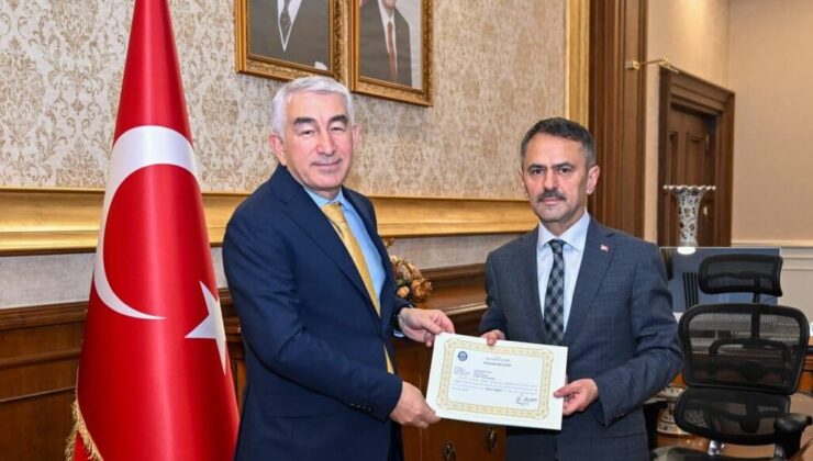 Faruk Karaduman’dan Vali Aktaş’a veda ziyareti
