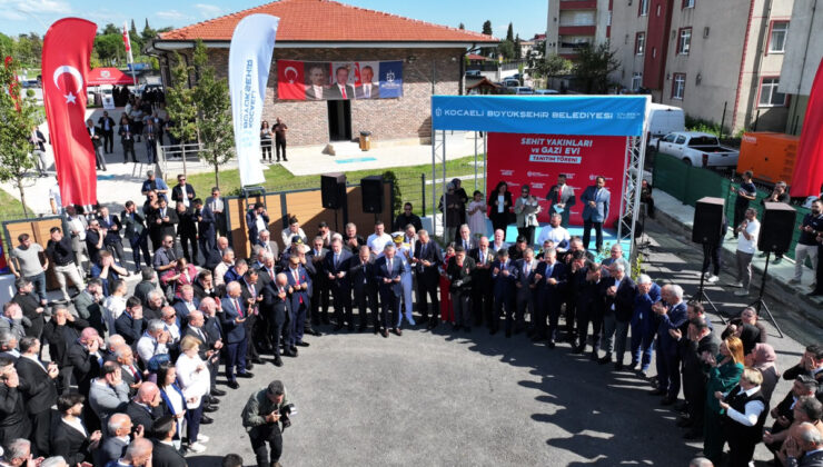 Gebze Şehit Yakınları ve Gazi Evi Kapılarını Açtı