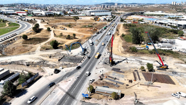 Gebze’deki kavşak projesi trafik yükünü omuzlayacak
