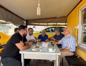 Gergerlioğlu, İzmit’te taksicilerin sorunlarını dinledi